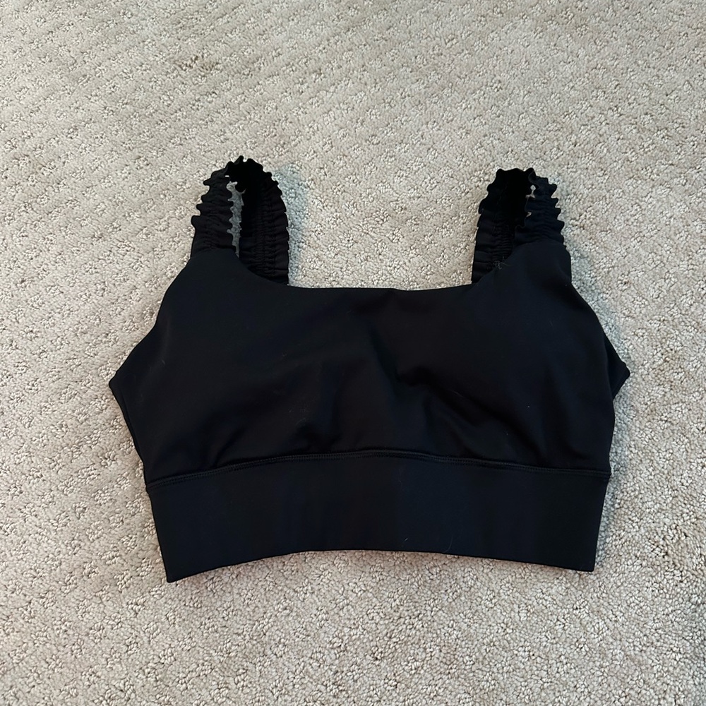Sincerely Jules Black Active Bra